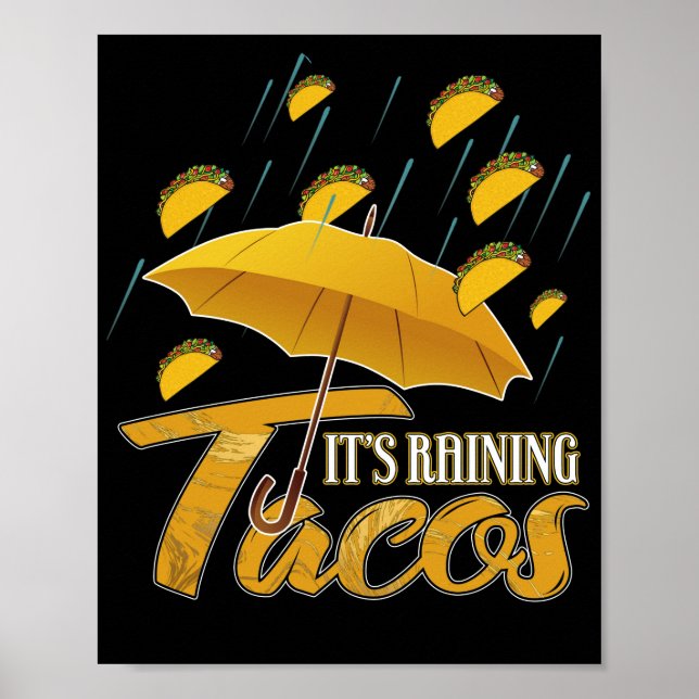 Affiche Il pleut des tacos (Devant)