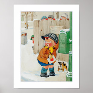 Affiche Il s'agit de Love Vintage Art Print