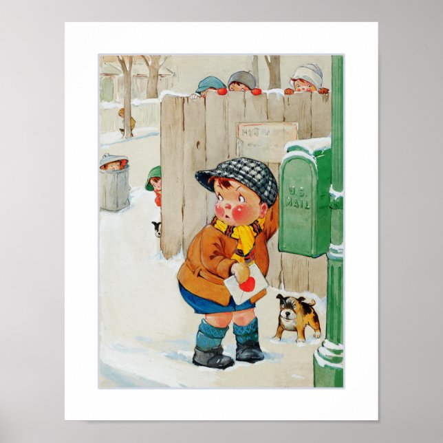 Affiche Il s'agit de Love Vintage Art Print (Devant)