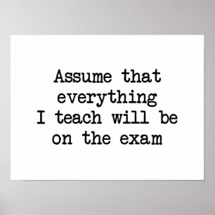 Affiche Il sera sur l'examen