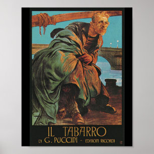 Affiche Il Tabarro (Giacomo Puccini)