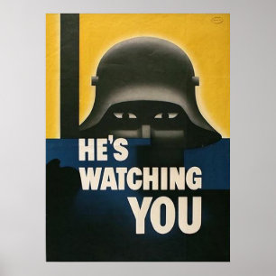 Affiche Il vous observe