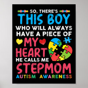 Affiche Il y a ce garçon qu'il m'appelle Stepmere Autism A