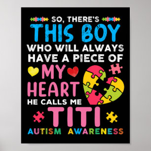 Affiche Il y a ce garçon qu'il m'appelle Titi Sensibilisat