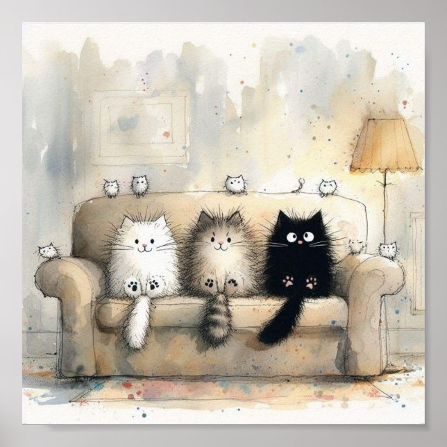 Affiche Il y a de la paresse (Devant)