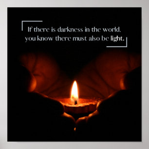 Affiche Il y a toujours de la lumière