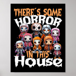 Affiche Il y a un peu d'horreur dans cette maison