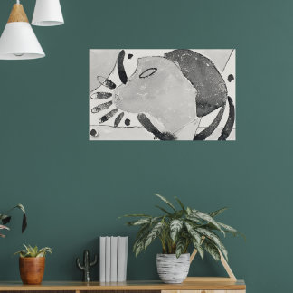 Affiche Il y avait un chat quelque part - Arthur Dove | Be