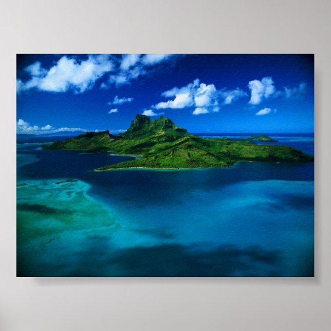 Affiche île (Devant)