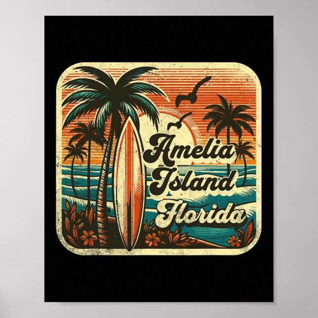 Affiche Île d'Amelia _2  (Devant)