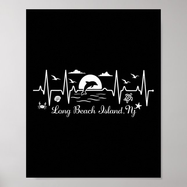 Affiche Île de Long Beach (Devant)
