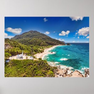 Affiche Île de Samos, Grèce
