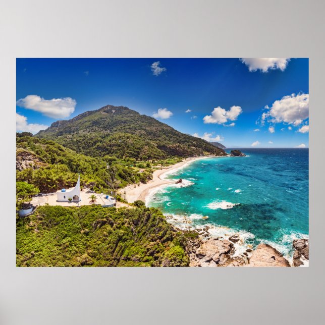 Affiche Île de Samos, Grèce (Devant)