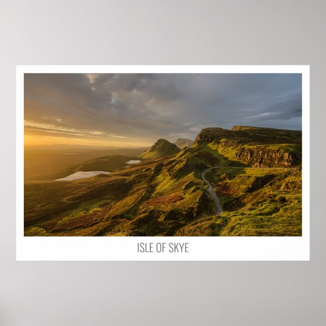 Affiche Île de Skye, Écosse (Devant)