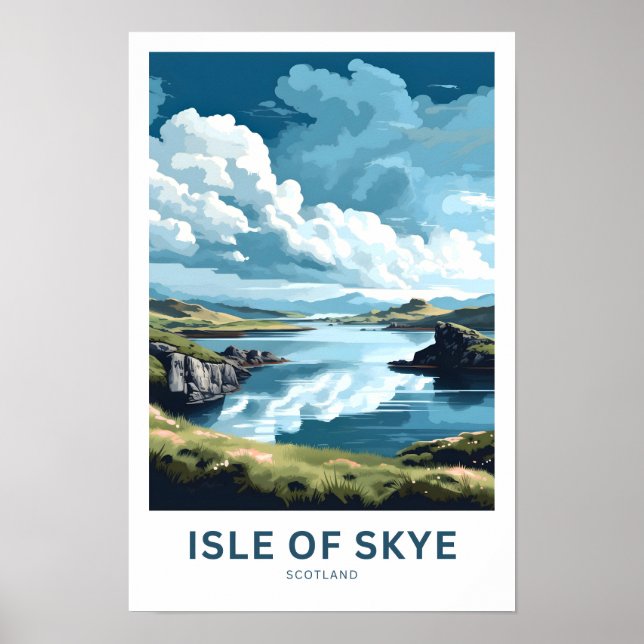 Affiche Île de Skye Ecosse Imprimer (Devant)