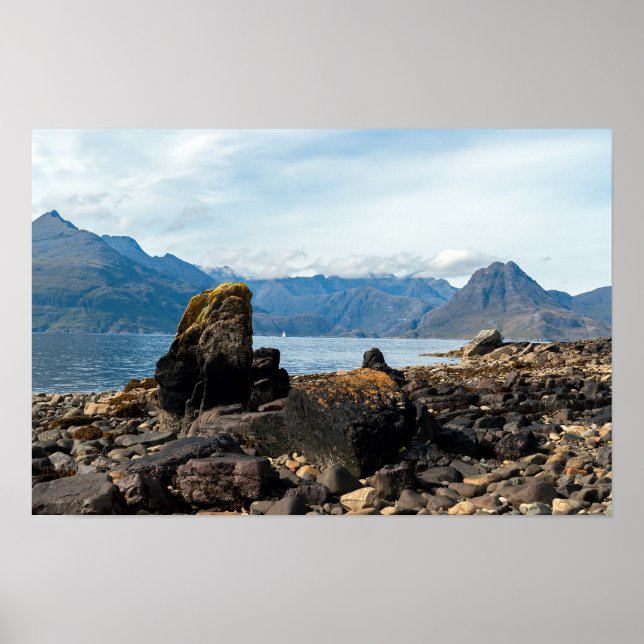 Affiche Île de Skye - Écosse, Royaume-Uni (Devant)