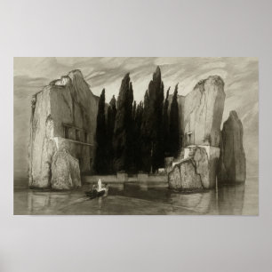 Affiche Île des Morts - Böcklin Dark Art Imprimer