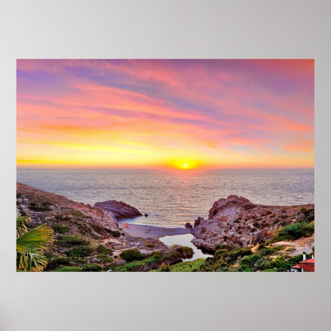 Affiche Île d'Ikaria, Grèce (Devant)