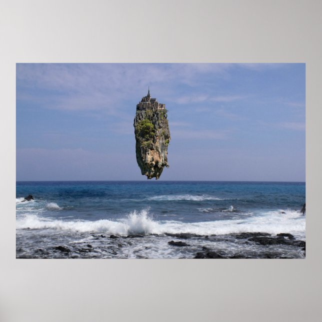 Affiche Île flottante (Devant)