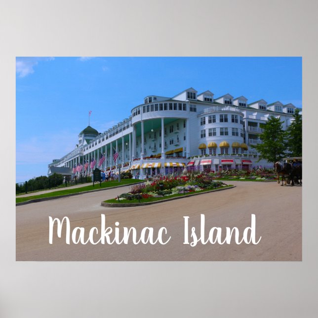 Affiche Île Mackinac (Devant)
