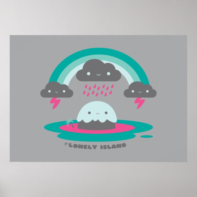 Affiche Île triste 2 (Devant)