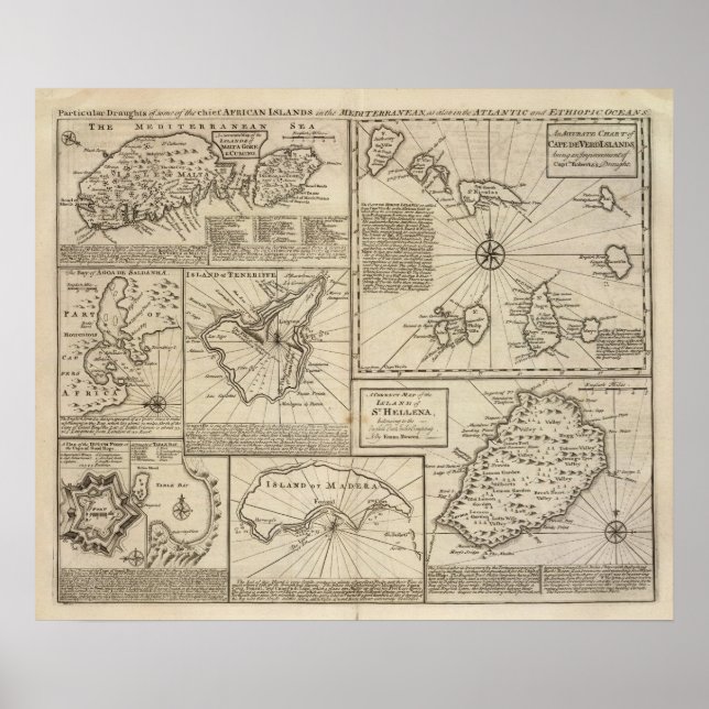 Affiche Îles africaines (Devant)