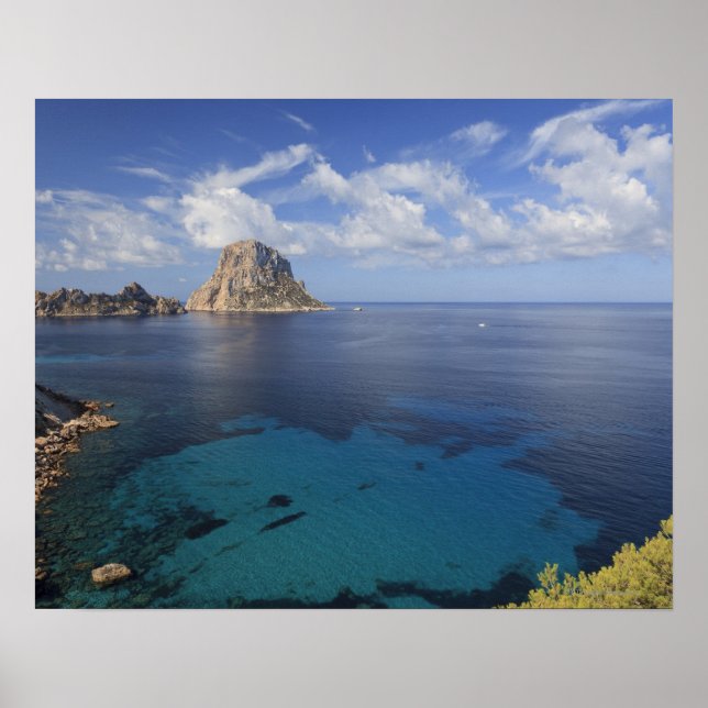 Affiche Iles Baléares, Ibiza, Espagne (Devant)