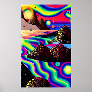 Affiche Îles de la cinquième dimension