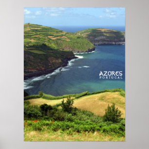 Affiche Iles des Açores, Portugal