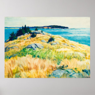 Affiche Îles du Maine par Newell Convers Wyeth