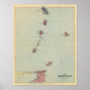 Affiche Îles du Vent