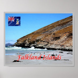 Affiche Îles Falkland -