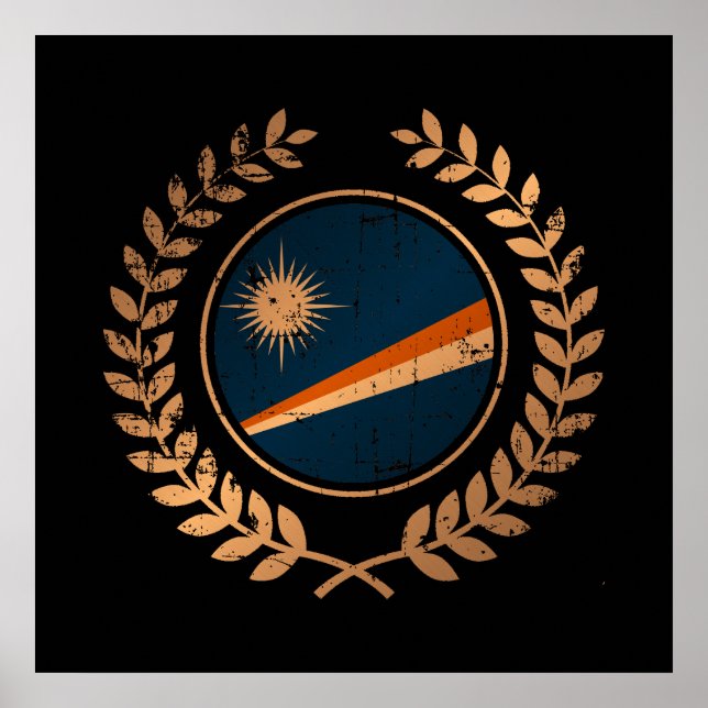 Affiche Îles Marshall (Devant)