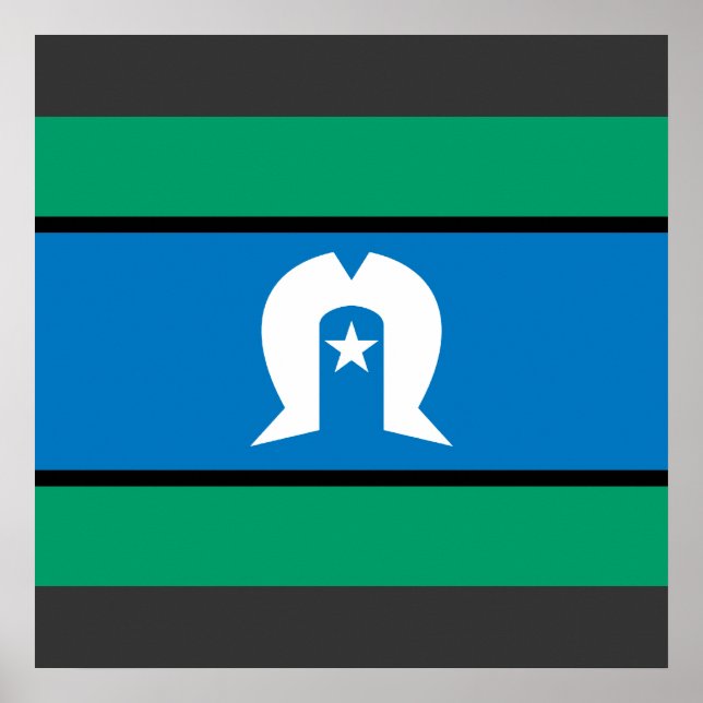 Affiche îles torresdétroit, Australie (Devant)