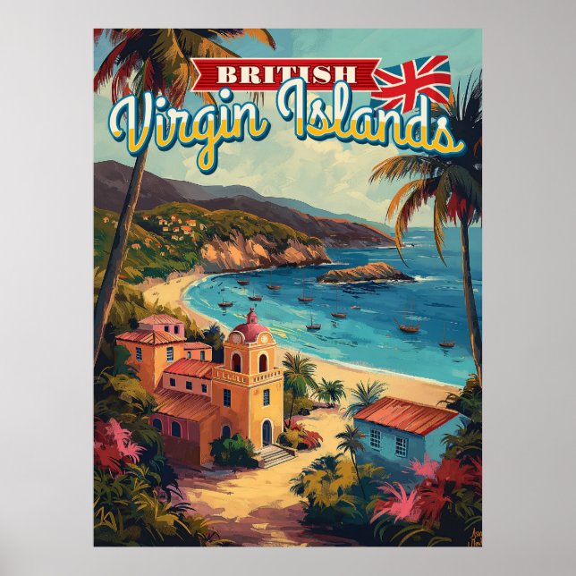 Affiche Îles Vierges britanniques (Devant)