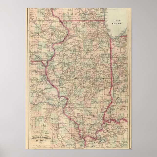 Affiche Illinois (Devant)