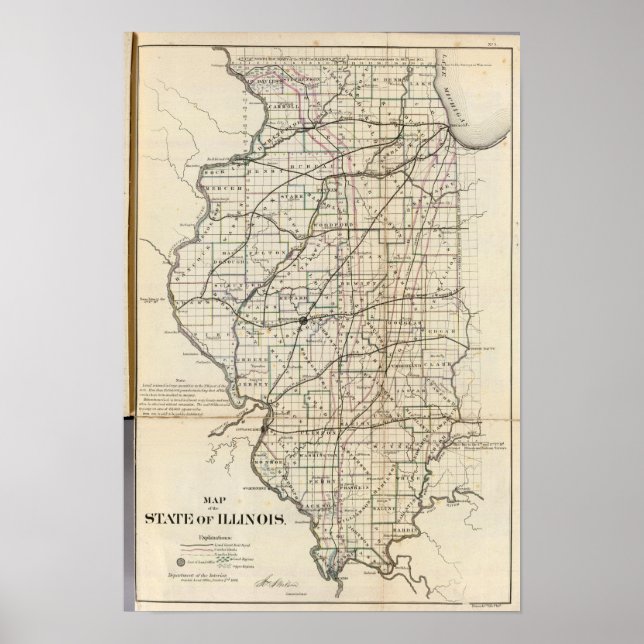 Affiche Illinois 10 (Devant)