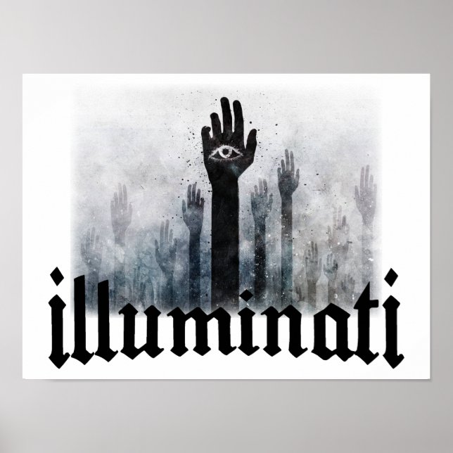 Affiche illuminati (Devant)