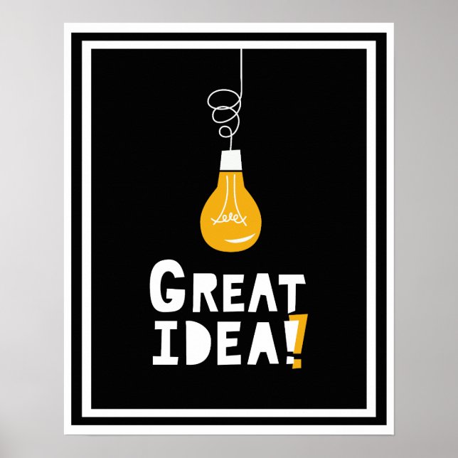 Affiche Illuminer l'ingéniosité lumineuse d'une grande aff (Devant)