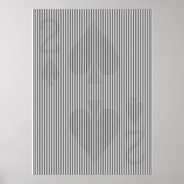Affiche Illusion des lignes (2 bandes) (Devant)