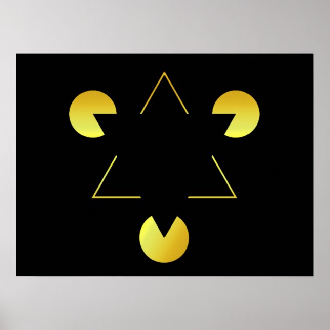 Affiche Illusion Golden Star (Devant)