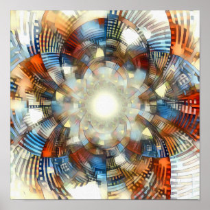 Affiche Illusion optique