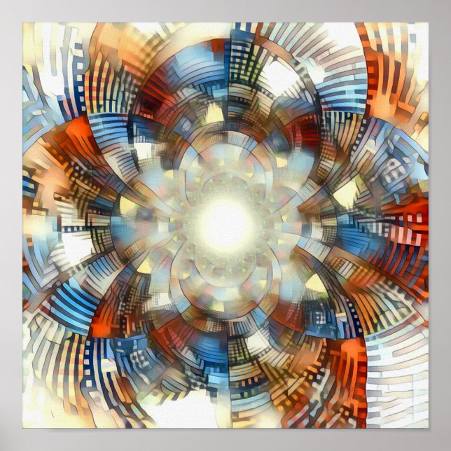 Affiche Illusion optique (Devant)