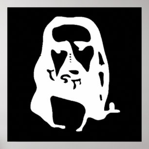 Affiche Illusion optique de Jésus-Christ Extraordinaire