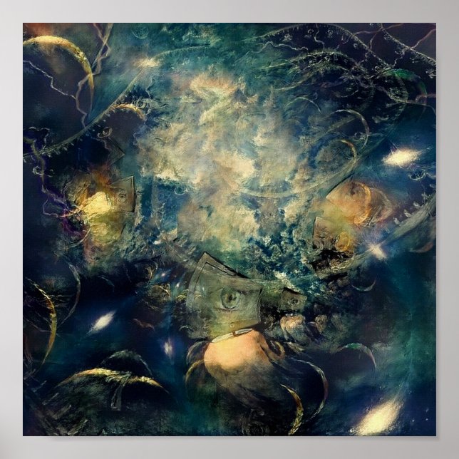 Affiche illusion temporelle (Devant)