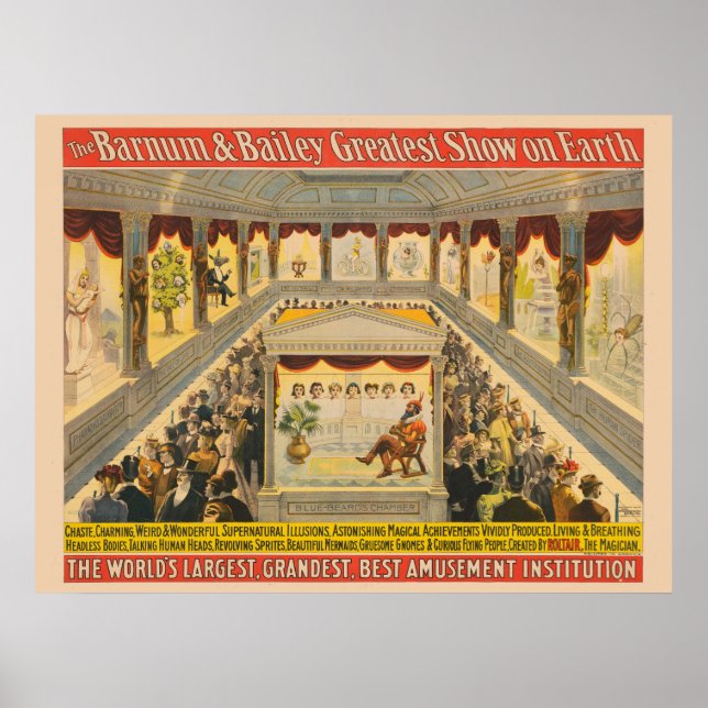 Affiche Illusions surnaturelles bizarres et merveilleuses  (Devant)