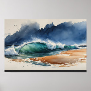 Affiche Illustration aquarelle Art#4