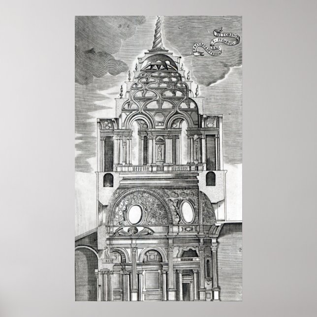 Affiche Illustration architecturale (Devant)