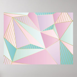 Affiche (illustration) arrière - plan de ligne or, arti ab