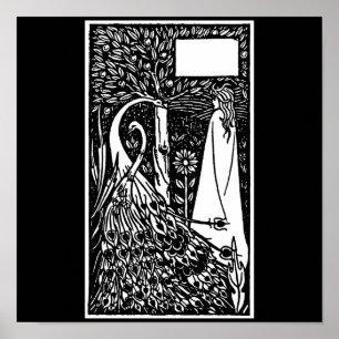 Affiche Illustration-Aubrey Beardsley 38 d'Affiche-Cru